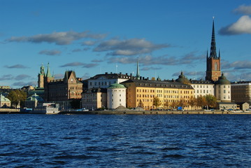 Naklejka premium Stockholm panorama