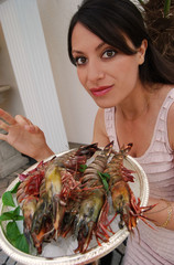 Meeresfrüchte und Delikatesse