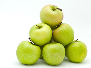 green apples