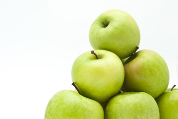 green apples