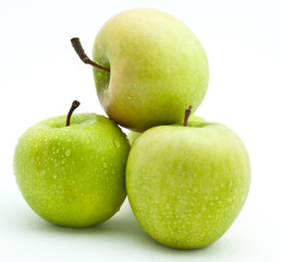 green apples
