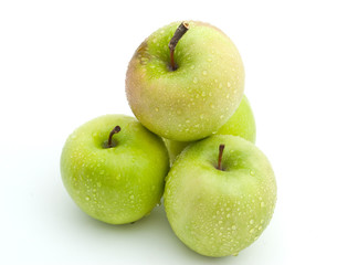 green apples