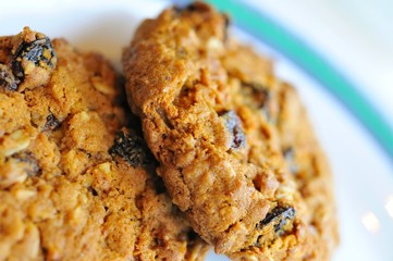 Macro of cookie texture