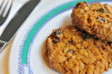 Chocolate cookie texture