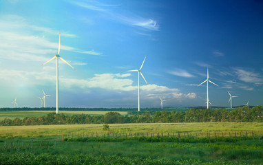 Alternative energy, wind turbines