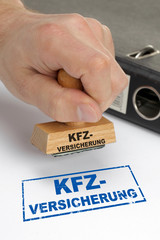 Fototapeta Kfz-Versicherung obraz