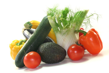 Gemüse-Einkauf