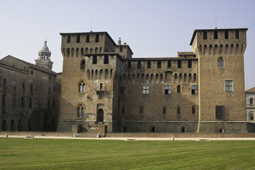 Fototapeta na wymiar St George Zamek w Mantui Mantua) we Włoszech