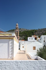 Fototapeta na wymiar Kloster Panormitis auf der Insel Symi