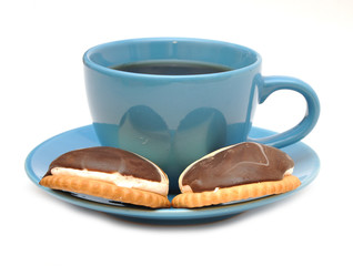 cup of tea and some cookies