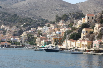 Fototapeta premium Insel Symi bei Rhodos