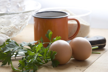 parsley-and-eggs
