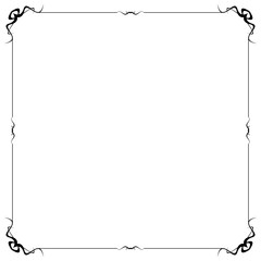 Vector elegance frame
