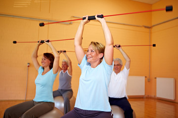 Rückentraining mit Flexibar