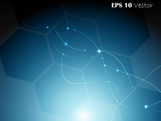 Blue abstract background