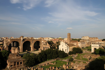 Fototapeta premium Roman Forum in Rome, Italy