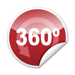 Pegatina 360º con reborde