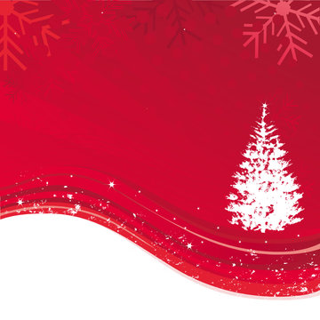 An abstract Christmas background illustration with star