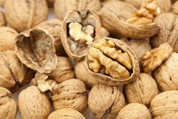 Walnuts background
