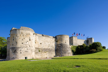 Fototapeta na wymiar Zamek Książęcy, Caen, Normandia, Francja