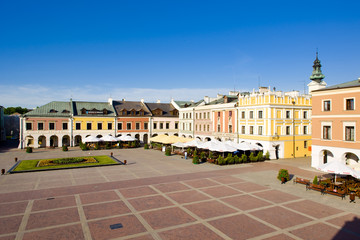 Main Square (Rynek Wielki), Zamosc, Poland