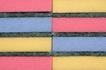 Fototapeta premium Sponge scourers background