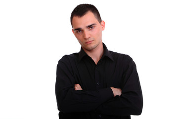 Handsome business man