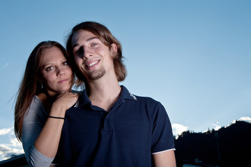 Fototapeta premium Young loving couple