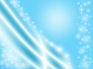 Abstraction blue Christmas background for card