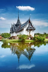 Foto auf Leinwand Sanphet Prasat Palast, Thailand © Dmitry Pichugin