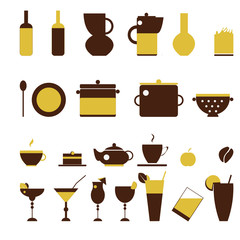 Food and drink icons