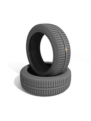 Protectors isolated on a white background