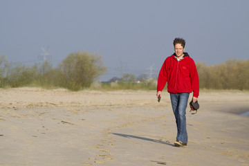 Allein am Strand