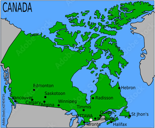 villes principales du canada