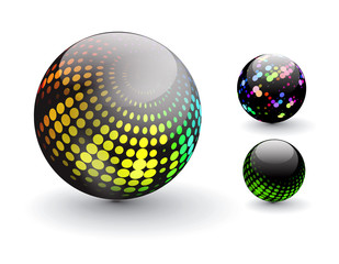 halftone icon design