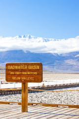 Badwater (the lowest point in North America), Death Valley Natio