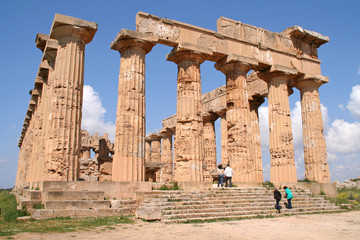 Obraz premium Temple à Selinonte