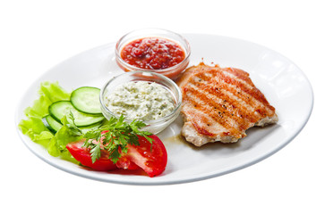 grilled meat