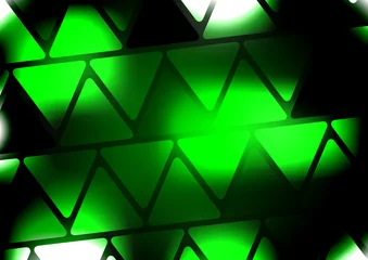Crédence de cuisine en verre imprimé Zigzag Fond abstrait vert