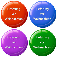 Button 4er Lieferung vor Weihnachten