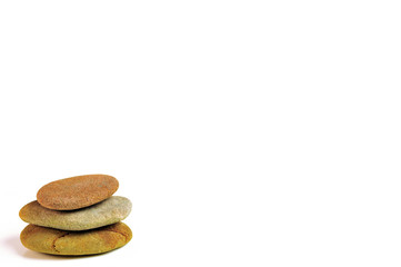 Hintergrund - gestapelte Steine - Briefbogen