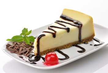 slice of cheesecake