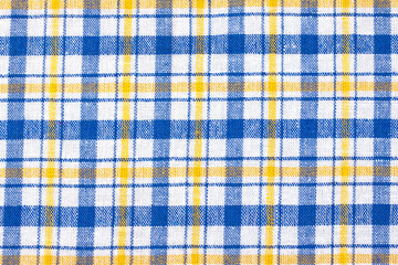 Checkered textile background