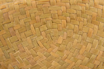 view of straw pattern detail