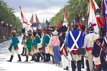 Tropas en la Batalla de Bailén