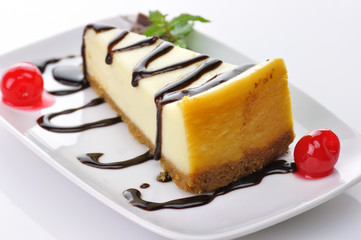 slice of cheesecake