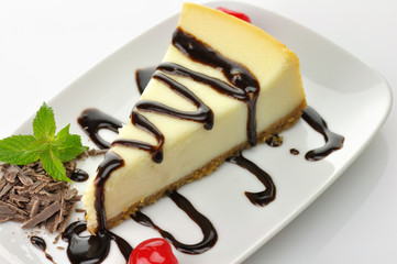 slice of cheesecake