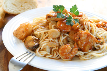 Seafood Linguine