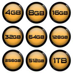 Storage Capacity Badges