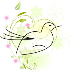 oiseau stylisé